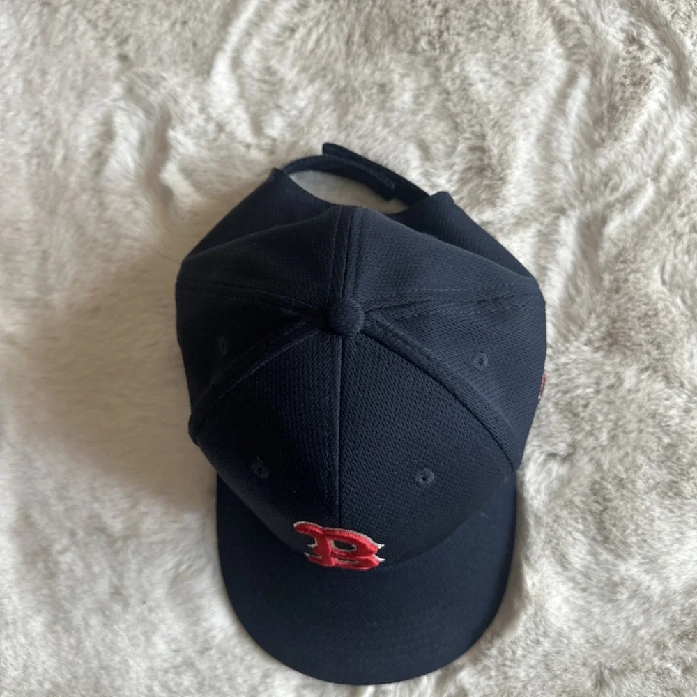 Boston Red Sox Navy Blue‎ Baseball Cap with Red 
